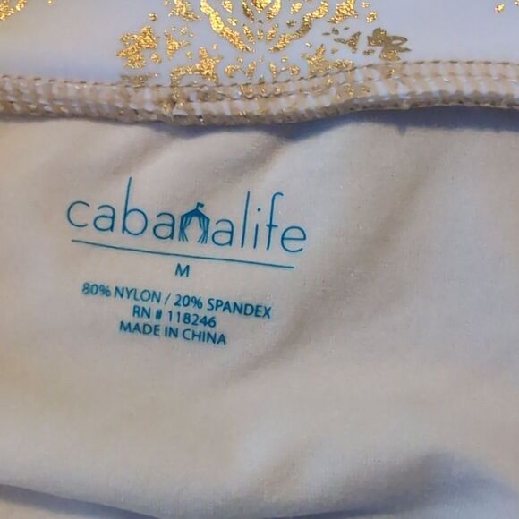 Full coverage swim built in bikini skirt skirt size S 50+upf sun - Picture 5 of 7